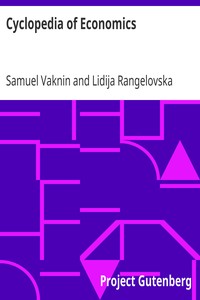 Cover of Cyclopedia of Economics