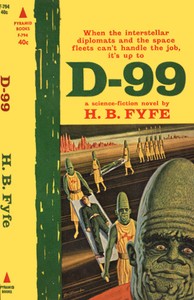 Cover of D-99 a science-fiction novel