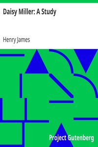 Cover of Daisy Miller A Study