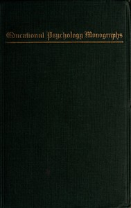 Cover of Deficiency and Delinquency An Interpretation of Mental Testing