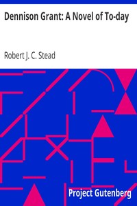 Cover of Dennison Grant A Novel of To-day