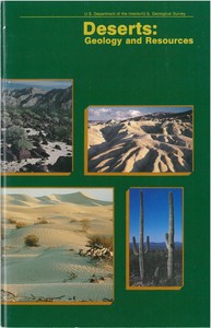 Cover of Deserts Geology and Resources
