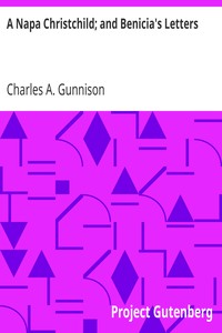 Cover of A Napa Christchild; and Benicia's Letters