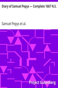 Cover of Diary of Samuel Pepys — Complete 1667 N.S