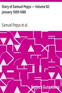 Cover of Diary of Samuel Pepys — Volume 02 January 1659-1660