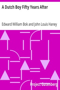 Cover of A Dutch Boy Fifty Years After