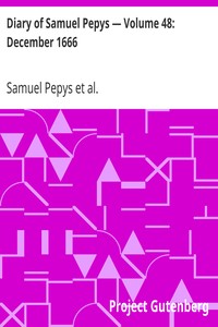 Cover of Diary of Samuel Pepys — Volume 48 December 1666