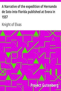 Cover of A Narrative of the expedition of Hernando de Soto into Florida published at Evora in 1557