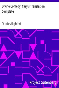 Cover of Divine Comedy, Cary's Translation, Complete