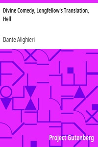 Cover of Divine Comedy, Longfellow's Translation, Hell