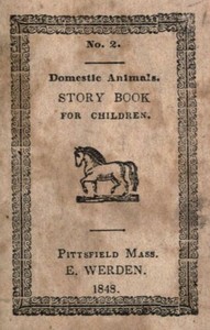 Cover of Domestic animals a story book for children