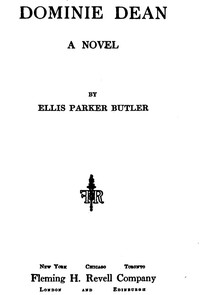 Cover of Dominie Dean A Novel