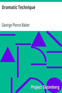 Cover of Dramatic Technique