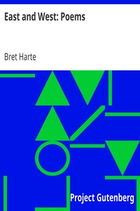 Cover of East and West Poems