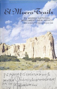 Cover of El Morro Trails El Morro National Monument, New Mexico
