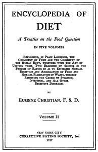 Cover of Encyclopedia of Diet A Treatise on the Food Question, Vol. 2