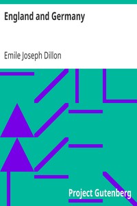 Cover of England and Germany