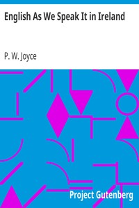 Cover of English As We Speak It in Ireland