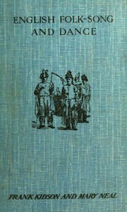 Cover of English Folk-Song and Dance