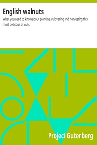 Cover of English walnuts