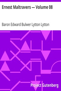 Cover of Ernest Maltravers — Volume 08