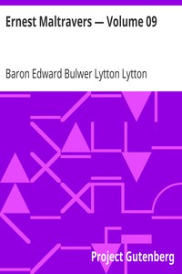 Cover of Ernest Maltravers — Volume 09