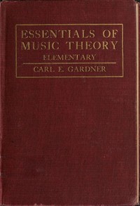 Cover of Essentials of Music Theory Elementary
