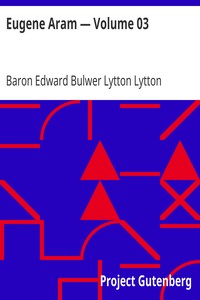 Cover of Eugene Aram — Volume 03