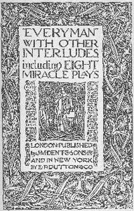 Cover of Everyman, with other interludes, including eight miracle plays