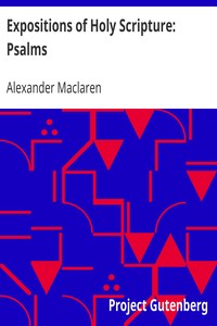 Cover of Expositions of Holy Scripture Psalms